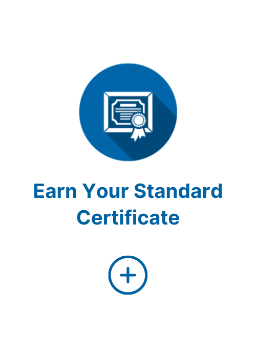 (MI) Step 4 - Earn Your Standard Certificate
